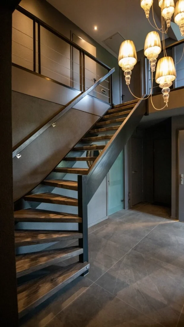 Afbeelding - Een open trap dichtmaken: wel of niet?